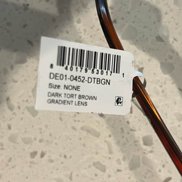 Diff eyewear Winona square sunglasses tortoise beige brown new Nordstrom - Picture 6 of 7